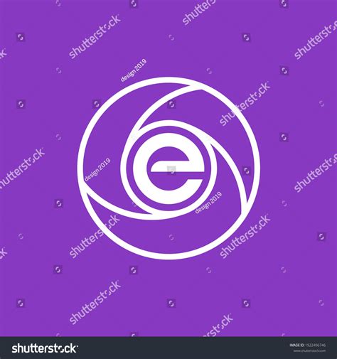 Letter E Logo Design Template Elements Stock Vector Royalty Free 1922496746 Shutterstock