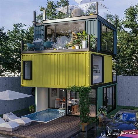 Houses From Recycled Shipping Containers Tiny House Design Building A Container Home