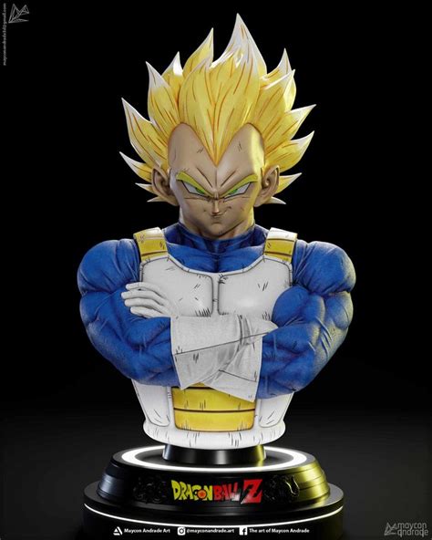 Vegeta Bust Zbrushcentral Vegeta Bust Anime