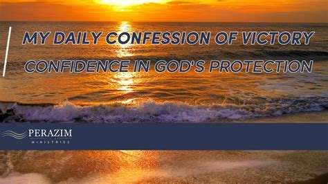 Declaration Of Confidence In God S Protection YouTube