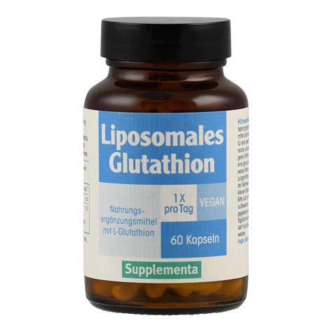 Liposomales Glutathion Reduziert Supplementa Jetzt Online Bestellen