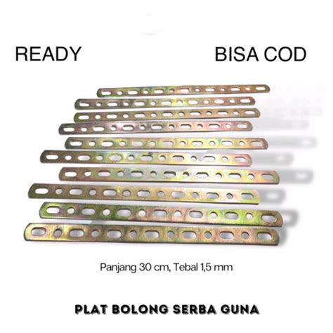 Jual Bracket Plat Bolong Besi Plat Bolong Serbaguna Universal Besi Plat