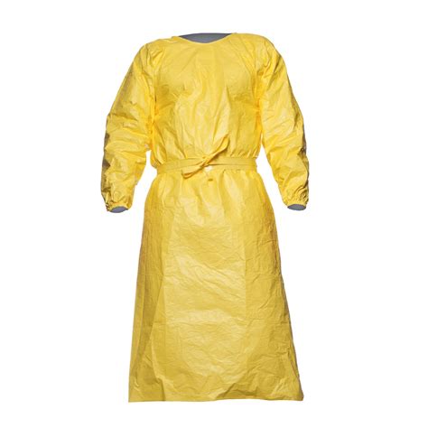 Dupont Tychem 2000 C Tc0290tyl00 Gown Yellow