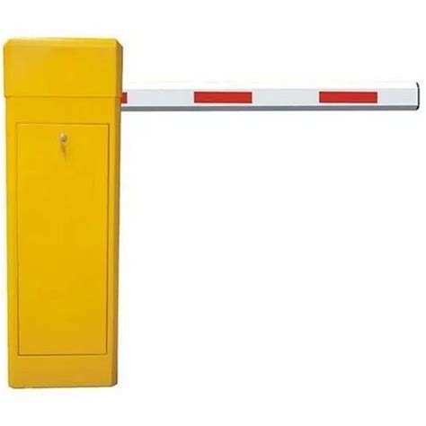 Yellow White Road Safety Long Range Reader Based Automatic Boom