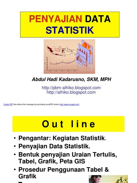 PDF Penyajian Data Statistik PERTEMUAN 17 Okt 11 DOKUMEN TIPS