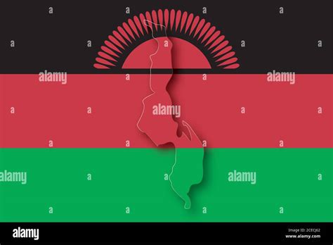 Malawi map hi-res stock photography and images - Alamy