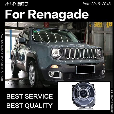 Akd Car Styling For Jeep Renegade Headlights Led Headlight