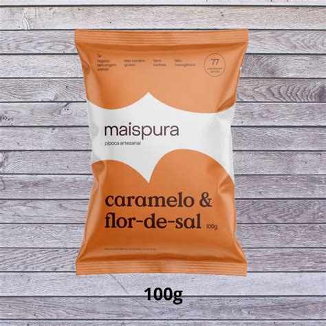 Kit Pipoca Artesanal Mais Pura Caramelo Flor De Sal Gr Mercadolivre