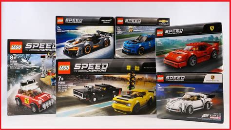 LEGO SPEED CHAMPIONS 2019 SETS COLLECTION COMPILATION YouTube