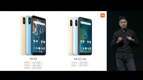 Xiaomi Mi A Mi A Lite Android One Smartphones Launched Price