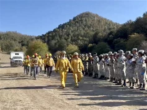 Queda Totalmente Extinto El Incendio En La Sierra De Santa Rosa