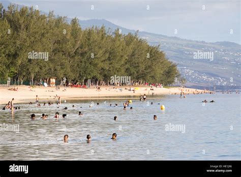 La Saline Eles Bains Beach On Reunion Island Stock Photo Alamy