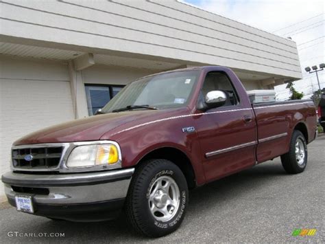 Dark Toreador Red Metallic Ford F Xlt Regular Cab