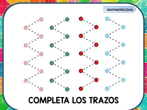 Fichas De Grafomotricidad Diferentes Niveles Actividades 9a9