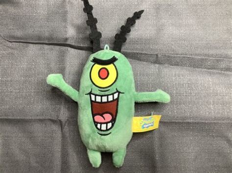 Spongebob Squarepants Plankton Stuffed Plush Toy 7 New 4597125665