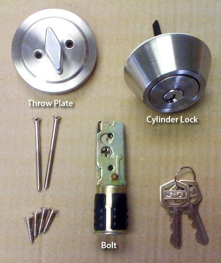 Stainless Steel Deadbolt Lock For Mobile Home Manufactured Housing