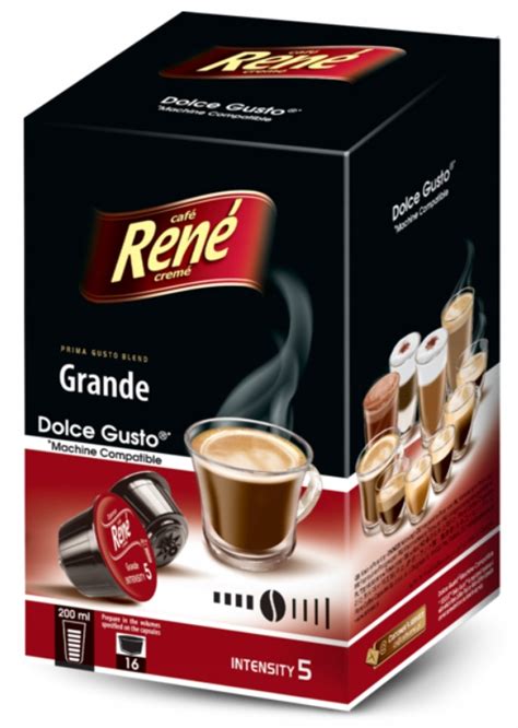 Rene kapsułki DOLCE GUSTO GRANDE 16 sztuk 7843888997 Allegro pl