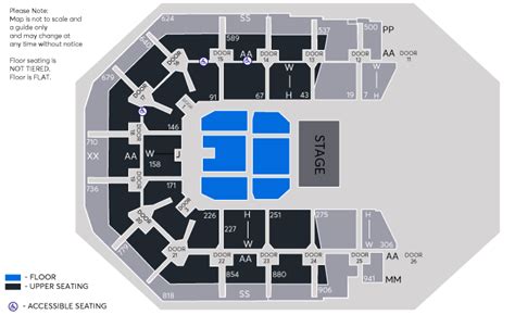 Floor Plan Spark Arena | Viewfloor.co