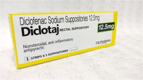 DICLOFENAC SODIUM SUPPOSITORIES 12 5 MG DICLOTAJ RECTAL Flickr