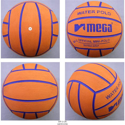 Mega Water Polo Ball Orange Size 5 MegaSportMarket