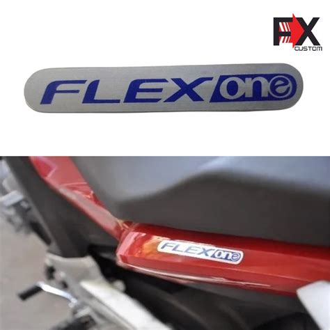 Adesivo Emblema Honda Flex One Rabeta Padrão Shopee Brasil