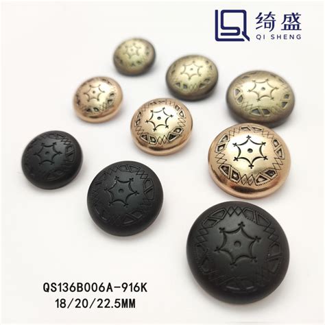 Multi Style Rounded Factory Wholesales Fancyshank Button With Camellia