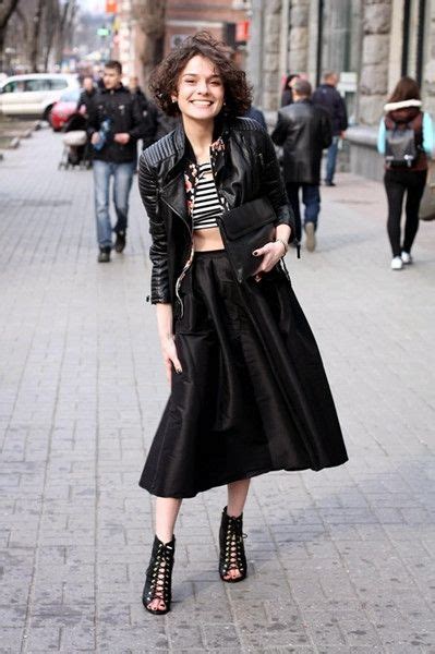 Black Midi Skirt Модные стили Уличный стиль Стильные