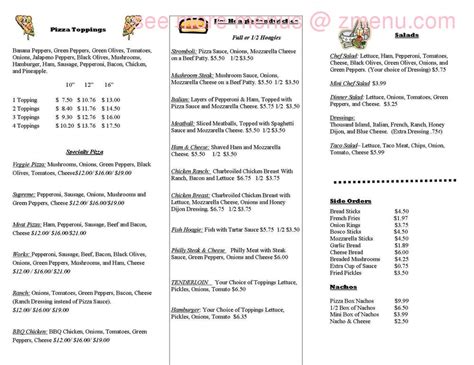 Online Menu of Dons Pizza & Pasta Restaurant, Shelbyville, Indiana, 46176 - Zmenu