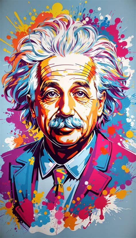 Albert Einstein Graffiti Art: A Celebration of Genius in 2024 | Albert einstein drawing cartoon ...