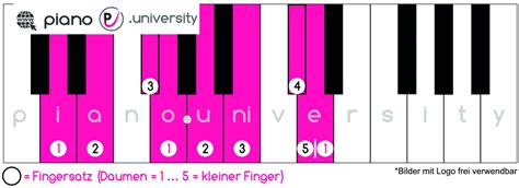 Dur Tonleitern Im Berblick Piano University