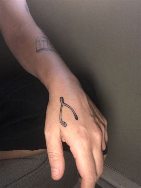 Wishbone Tattoo Wishbone Tattoo Tattoos Tatting