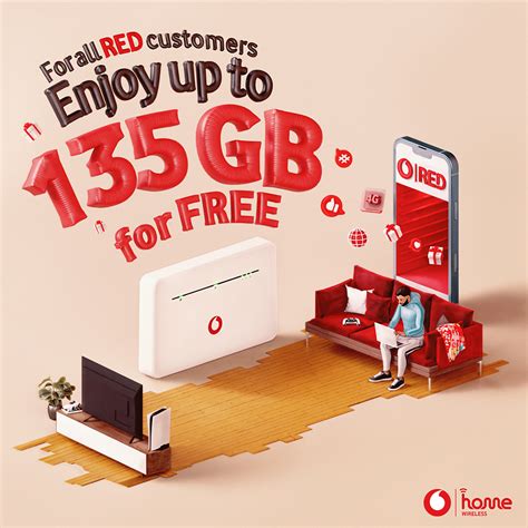 Vodafone RED - Egypt - Home Wireless 2023 :: Behance