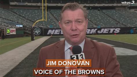 Voice Of The Browns Jim Donovan Has A Preview Of Tonights Game Between