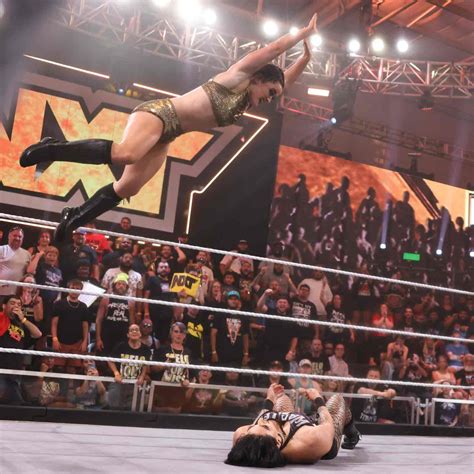 Rhea Ripley Vs Lyra Valkyria Wwe Nxt July Wwe Photo