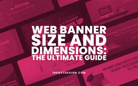 Web Banner Size And Dimensions The Ultimate Guide 2025