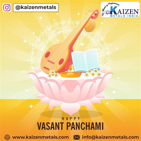 Happy Basant Panchami Vector Free Hand Made Greeting Cards Musicals