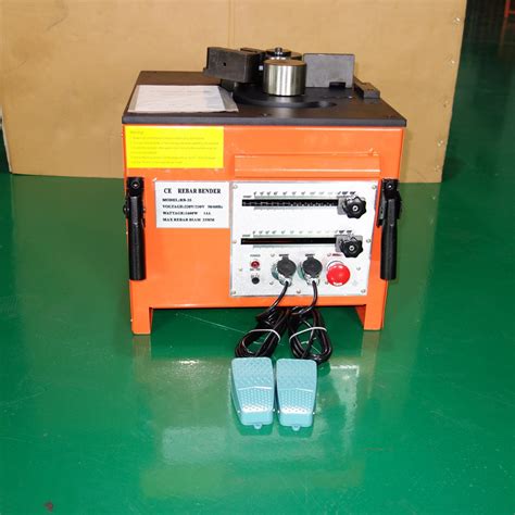 Rb Steel Bar Bending Machine With Foot Pedal Control Switch