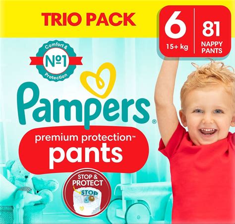 Köp Pampers Premium Protection Pants Blöjor Stl 6 15 Kg 81 Pack