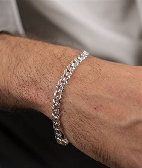 Pulsera Plata Hombre Sira S Jewelry