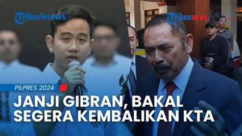 Gibran Janji Bakal Temui Ketua DPC Solo FX Rudy Untuk Kembalikan KTA