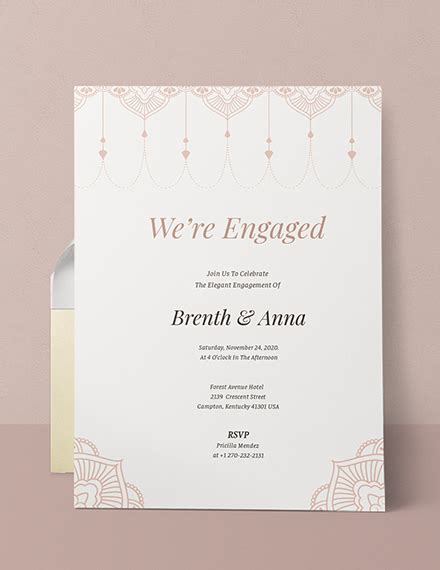 Free Elegant Wedding Invitation Template Download 508 Invitations In