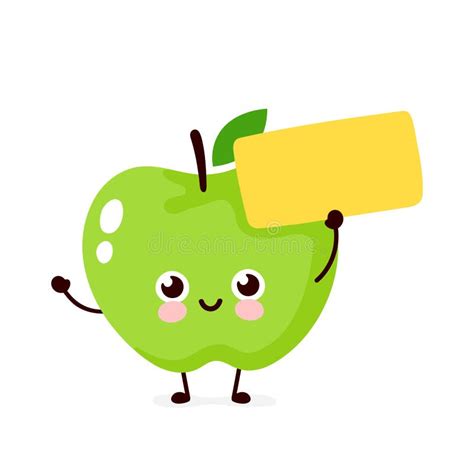 Pomme De Dessin Anim Stock Illustrations Vecteurs Clipart