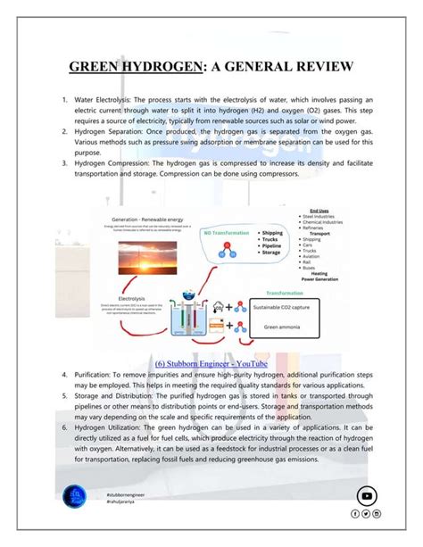 Green Hydrogen Pdf