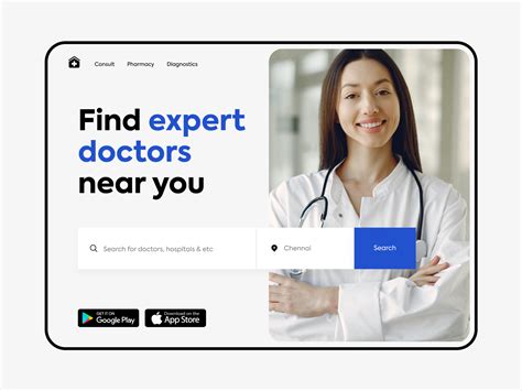 Find Doctors Web Design By Karthik Rajendiran On Dribbble