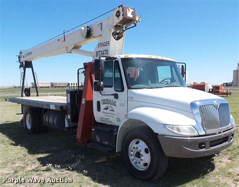 2006 International 4200 Crane Truck In Hugoton Ks Item Dh4903 Sold