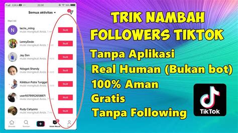 9 Cara Menaikan Follower TikTok Gratis Dan Paling Aman