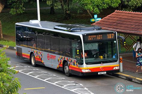 Bus 187 SMRT Buses Mercedes Benz Citaro SMB179D Land Transport Guru