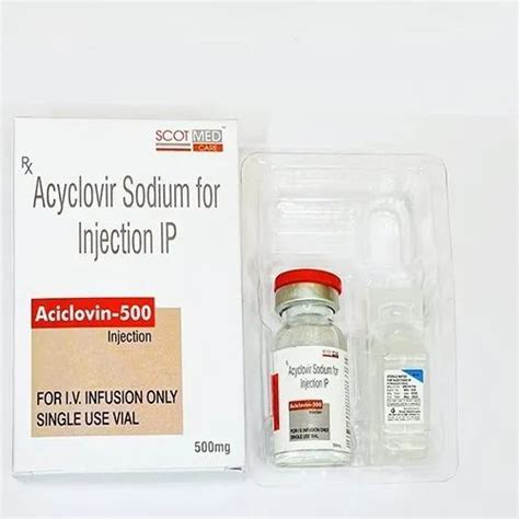 Acyclovir Injection 500 Mg For Clinical At Rs 85 Piece In Ambala ID