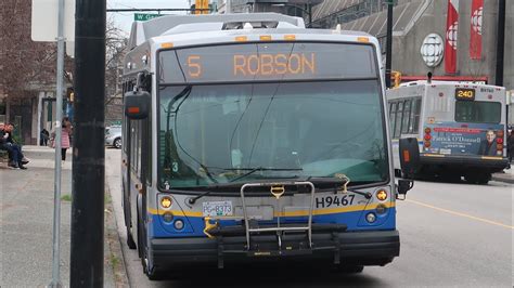 Translink Novabus Lfs Hev H On Route Downtown Youtube