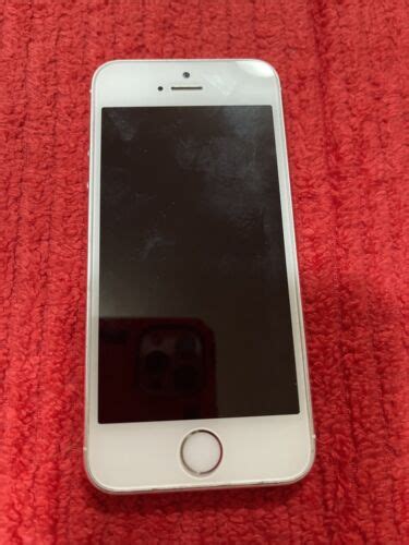 Apple IPhone 5s 16GB Silver AT T A1533 GSM 54 885909727452 EBay